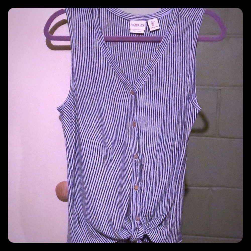Super Cute Striped Button Down!